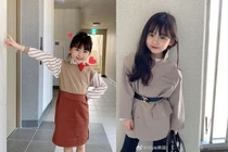 Mẫu nhí 8 tuổi xứ Hàn ăn mặc sành điệu hơn cả người lớn