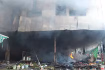 Cháy chợ xuất phát từ ý thức kém của người dân