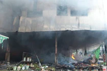 Cháy chợ xuất phát từ ý thức kém của người dân