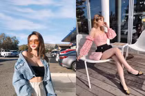 Nàng hot girl lai Pháp gây sốt trên đất Mỹ vì cách ăn mặc cực sexy