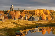 Vẻ đẹp bình dị của ngôi làng đẹp nhất miền Bắc nước Nga