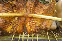 Tò mò món cá nướng Thái Xuyên của quê hương cầu thủ Văn Hậu