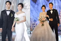 Ngắm váy cưới đẹp mê hồn của các hot girl vợ cầu thủ Việt