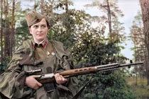 10 nữ xạ thủ người Nga nguy hiểm nhất Thế chiến II