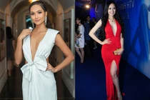“Nhức mắt” những bộ váy xẻ ngực sâu tới rốn của sao Việt