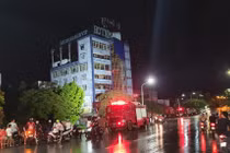 Nhà 6 tầng ở Hải Phòng đổ sập trong đêm