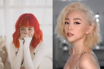 Tóc Tiên khiến fan mê mẩn với những màu tóc nhuộm nổi bật và “chất ngất“
