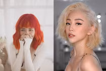 Tóc Tiên khiến fan mê mẩn với những màu tóc nhuộm nổi bật và “chất ngất“