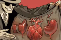 Rùng rợn nội tạng người ngụy trang trong xe chở hải sản