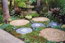 Mê mẩn những cách trang trí vườn bằng đá