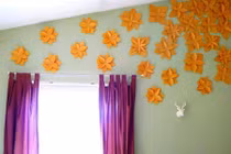 Mê mẩn cách trang trí nhà đẹp bằng giấy gấp cắt