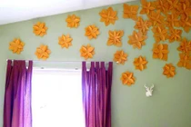 Mê mẩn cách trang trí nhà đẹp bằng giấy gấp cắt