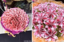 Những bó hoa bằng tiền siêu độc đáo trong mùa Valentine 2016