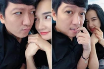 Nhã Phương bất ngờ “dằn mặt” ông xã Trường Giang 