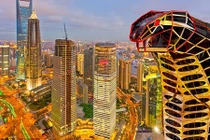 Kinh ngạc tòa nhà chọc trời hình rắn hổ mang bành