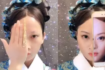 Cô gái Trung Quốc "nổi như cồn" nhờ tài hoá trang y như thật
