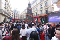 Phố đi bộ châu Âu đông nghịt người đón Giáng sinh sớm
