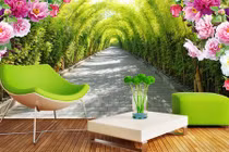 Cách chọn tranh dán tường 3D cho ngôi nhà mát mẻ ngày hè