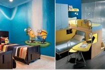 Trang trí phòng bé chủ đề Minions siêu dễ thương