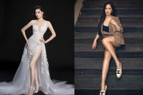 Gu thời trang gợi cảm khoe chân dài của các nàng hậu cao nhất Vbiz 