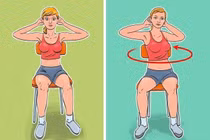 Bài tập với ghế đốt cháy mỡ bụng cực nhanh 