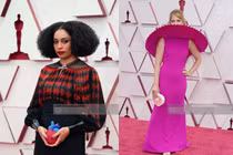 Loạt trang phục thảm họa, độc lạ tại thảm đỏ Oscar 2021