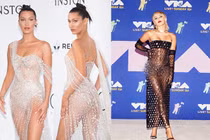 Những bộ váy xuyên thấu khiến sao ngoại lộ hàng trên thảm đỏ
