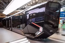 Nội thất tàu điện ngầm siêu hiện đại của Nga