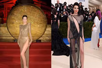 Em gái chân dài nhà Kim siêu vòng ba chuộng thời trang không nội y nóng bỏng