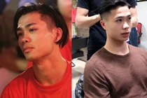 Những kiểu tóc độc lạ của Công Phượng gây ấn tượng với người hâm mộ