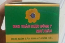 Lý do Kem thảo dược đông y Như Xuân bị thu hồi?