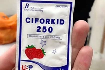 Kháng sinh Ciforkid bao bì thân thiện trẻ em nhưng bên trong là thuốc "độc"?