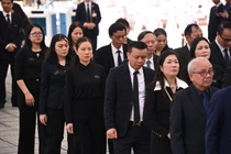 Đoàn Liên hiệp các Hội Khoa học và Kỹ thuật Việt Nam viếng Tổng Bí thư Nguyễn Phú Trọng