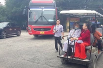 Chấn chỉnh xe điện tự phát hoạt động tại Khu di tích Côn Sơn