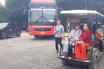 Chấn chỉnh xe điện tự phát hoạt động tại Khu di tích Côn Sơn