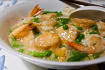 Bữa cơm một món với đậu non sốt tôm trứng