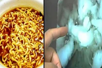 Cận cảnh quá trình tiêu hóa mì tôm khiến bạn buồn nôn
