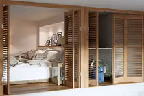 Căn hộ diện tích nhỏ có gác lửng tiện nghi và đẹp mê ly