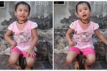 Bé gái hát dân ca xứ Nghệ lay động lòng người