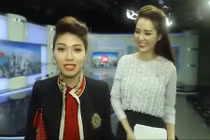 Bật mí những hình ảnh không có trên sóng của Chuyển động 24h