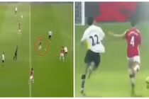 Pha solo ghi bàn tuyệt đẹp từ giữa sân của sao Arsenal