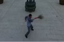 Xem người quét chùa Thiếu Lâm múa chổi như cao thủ