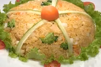 Công thức chuẩn cho món cơm chiên dừa ngon ngất ngây