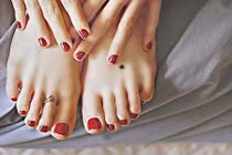 Xem đường tài vận qua 7 vị trí nốt ruồi ở bàn chân 