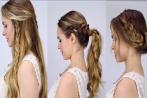 3 kiểu tết tóc đẹp cho ngày mưa gió