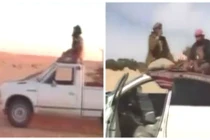 Kiểu chơi xe không giống ai của dân chơi sa mạc