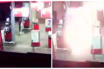 Kinh hoàng người đàn ông châm lửa tự thiêu tại cây xăng