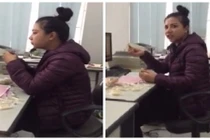 Clip cô gái vừa ăn vừa hát cực ngầu gây xôn xao