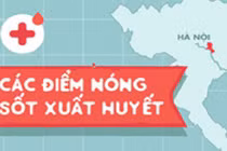 10 điểm nóng sốt xuất huyết trên cả nước