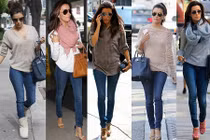 Biến quần bò rộng thùng thình thành quần ôm trong nháy mắt